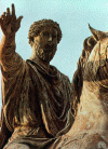 Esc, II, Marco Aurelio, Estatua Ecuestre, Capitolio, Roma, 166