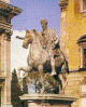 Esc, II, Marco Aurelio Emperador a Caballo, Imperio, M. Capitolino, Roma, 166