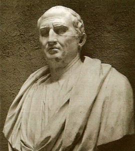 Esc, II-I aC., Busto de Cicern, Marco Tulio, Repblica, 106-43 aC.