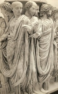 Esc, III aC. Sarcfago, Detalle, Repblica, Roma