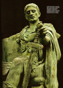 Esc, IV, Constantino el Grande Emperador, Bronce, N. York, USA, Imperio, Roma