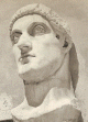 Esc, IV, Retrato de Constantino el Grande Emperador, M. Capitolinos, Roma, Imperio, Roma 315
