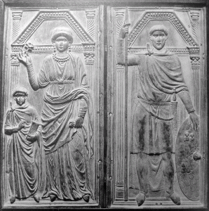 Esc, IV, Dptico, Estilicn, Esposa eEhijo Euquerio, Imperio, Roma, 395