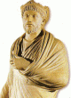Esc, IV, Juliano el Apstata como Dios Serapis, M. del Louvre, Pars, Francia, Imperio, Roma
