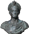 Esc, IV, Busto de Teodosio El Grande, Imperio, Roma, 346-395