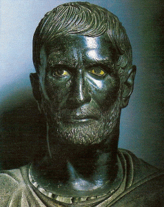 Esc, IV-III aC., Busto de Junio Lucio Brutus o Desconocido, Repblica, M. Capitolino, Roma
