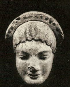 Esc, V aC., Mnade, Templo del Monte Capitolino, Terracota, Monarqua