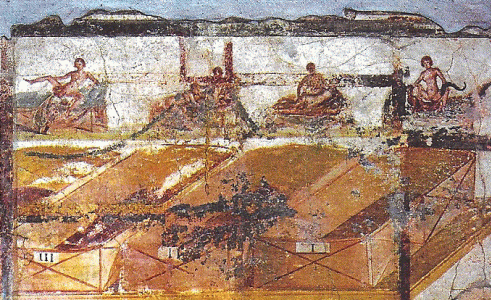 Pin, I, Bao pblico con escenas erticas, Pompeya, Italia