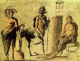 Pin, I, Centauro entre Apolo y Asclepios, Fresco,  Pompeya, M. Arqueolgico, Npoles, Italia