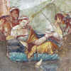 Pin, I, Princesa cartaginesa Sofronisba, Fresco, Pompeya, M. Arqueolgico, Npoles, Italia, 