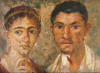 Art, Pin, I, Terencio Neo y Esposa, Fresco, Pompeya, Roma