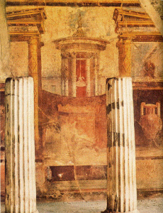 Pin, I dC., primera mitad, Estilo arquitectnico, Casa del Laberinto, Pompeya