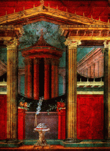 Pin, I dC 1 mitad, Estilo Arquitectnico, fresco, Vilkla Fannio Sinistore, Metropolitan Museum, N. York
