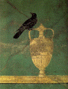 Pin, I, Sacrificio de Ifigenia, Fresco, M. Arqueolgico, Npoles, Italia