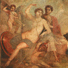 Pin, I, Venus y Marte, Fresco, Estilo Ilusionista o Escenogrfico, Casa de los Discuros, Italia