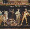 Pin, I, Muere de Pitn a mano de Apolo, Casa Vettii, Pompeya, Italia