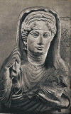 Esc, III, Retrato de mujer de Palmira con su hijo, Helenismo, Imperio romano, Provincia de Siria