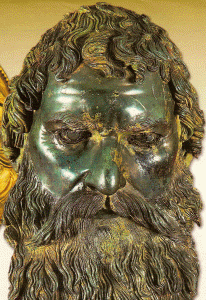 Esc, IV aC., Lisipo, Retrato de Sevt III, bronce, Tumba