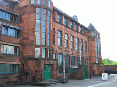 Arq, XIX, Mackinttosh, Charles Rnnie, Escuela de Scotland Street, Glasgow, Escocia, RU