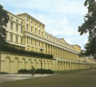 Arq, XIX, Nash, Hohn, Carlton House, fachada principal, 1835