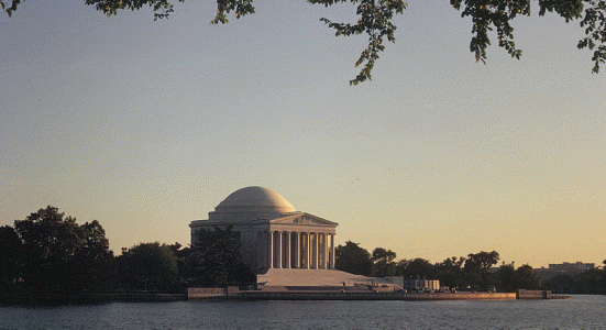 Arq, XIX, Russel Pope, John, Memorial de Thomas Jefferson, USA