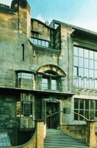 Arq, XIX, Mackinttosth, Charles Rennie, Escuela de Bellas Artes, Glasgow, Escocia, RU