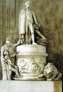 Esc, XIX, Flaxman, Joh, Horacio Nelson, Catedral de San Pablo, Londres, RU, 1808