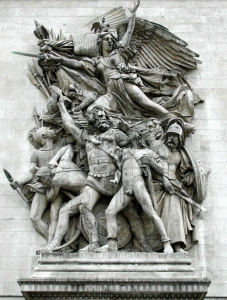 Esc, XIX, Rude, Franois, Partida de voluntarios o La Marsellesa, Arco de la Estrella, Pars, 1833-1836
