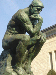 Esc, XX, Rodin, Auguste, El Pensador, 1902