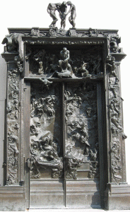 Esc, XIX-XX, Rodin, Auguste, Las puertas del infierno, 1880-1917