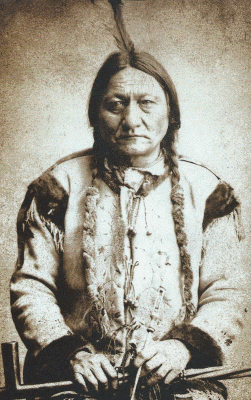 Art Fotografa, XIX, Toro Sentado o Sitting Bull, Jefe Aborigen, USA