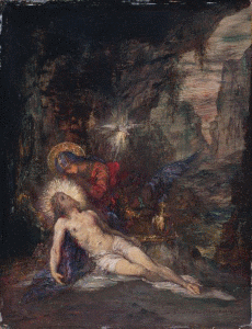 Pin, XIX, Moreau, Gustave, Piedad, 1876