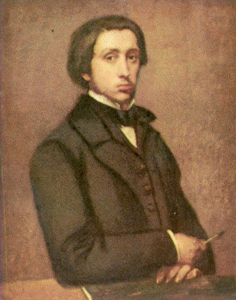 Pin, XIX, Degas, Edgar, Autorretrato, Muse dOrsay, Pars, 1855
