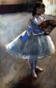 Pin, XIX, Degas, Edgar, Bailarinas, Joven bailarina