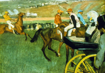 Pin, XIX, Degas, Edgar, Carrera en el hipdromo, finales de siglo