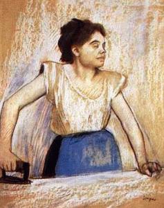 Pin, XIX, Degas, Edgar, La planchadora