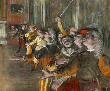Pin, XIX, Degas, Edgar, Les choristes