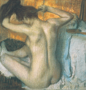Pin, XIX, Degas, Edgar, Mujer peinndose