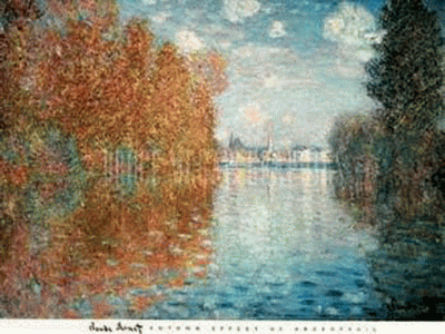 Pin, XIX, Monet, Claude, Otoo en Argenteuil, 1873