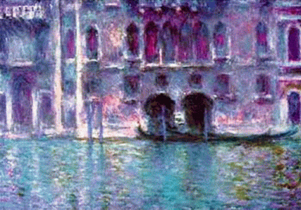 Pin, XX, Monet, Claude, Palacio de la Mula en Venecia, National Gallery of Art, Washington, USA, 1908