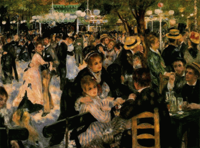 Pin, Renoir, Auguste, Baile de  Le Moulin de la Galette, M. dOrsay, Pars, 1876