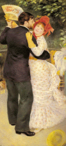 Pin, XIX, Renoir, Auguste, Baile en el campo, M. dOrsay, Pars, 1883