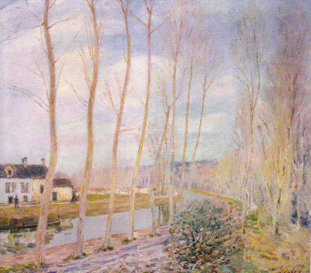 Pin,m XDIX, Sisley, Alfreed, El canal del Loing, Muse dOrsay, Pars, 1892