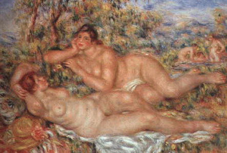 Pin, XX, Renoir, Auguste, Las baistas, M. dOrsay, Pars, 1918