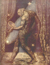 Pin, XIX, Blake, William, El Fantasma de una Pulga, Tate Gallery, Londres, RU, 1819-1820