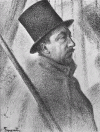 Pin, XX ,Seurat, George-Pierre, Retrato de Paul Signac, Francia, 1900