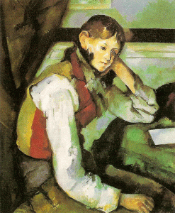 Pin, XIX, Czanne, Paul, El muchacho del pauelo rojo, Stiftung Smmlung E. G. Buhrle, Zurich, 1888-1890 