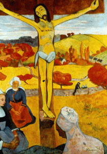 Pin, XX, Gaugin, Paul, El Cristo amarillo, Albright Art Gallery, Buffalo, USA, finales de siglo