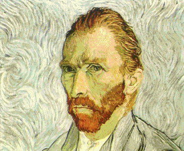 Pin, XIX, Gogh, Vicent van, Autorretrato