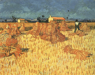 Pin, XIX, Gogh, Vicent van, Cosecha en la Provenza, 1888